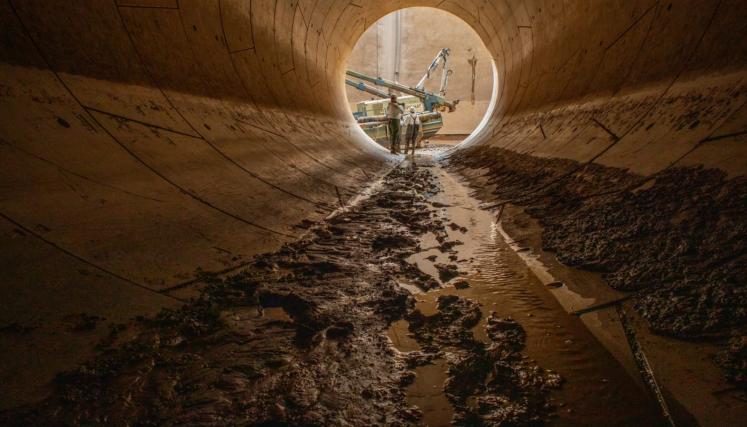 La Ciudad finalizó una obra clave para el sistema de drenaje pluvial