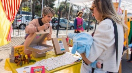 Este fin de semana la Feria Festiva itinerante llega al barrio de Almagro